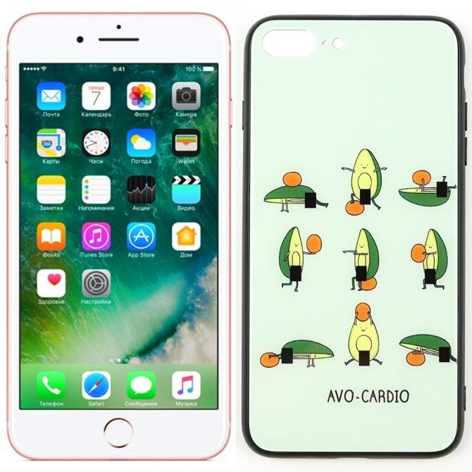 Чохол Joke series для iPhone 7/8 Plus Аво-кардiо