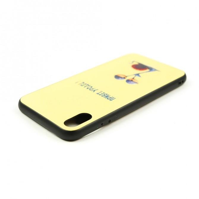 Чехол Joke series для iPhone Xs Привет у....ц-4