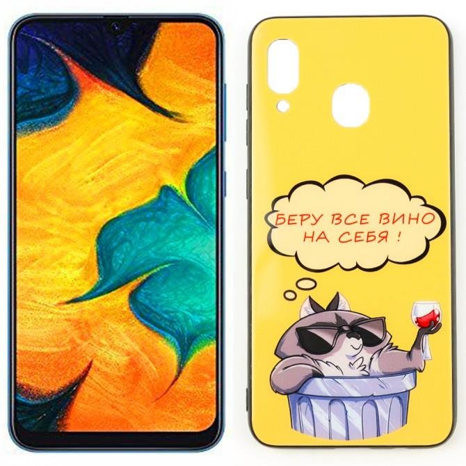 Чехол Joke series для Samsung A205/A305 Galaxy A20/A30 2019 Вино