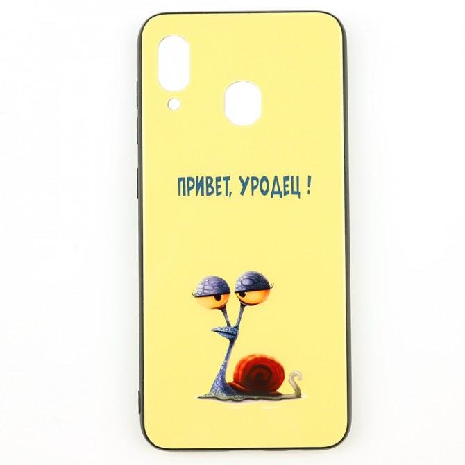 Чехол Joke series для Samsung A405 Galaxy A40 2019 Привет у....ц-1