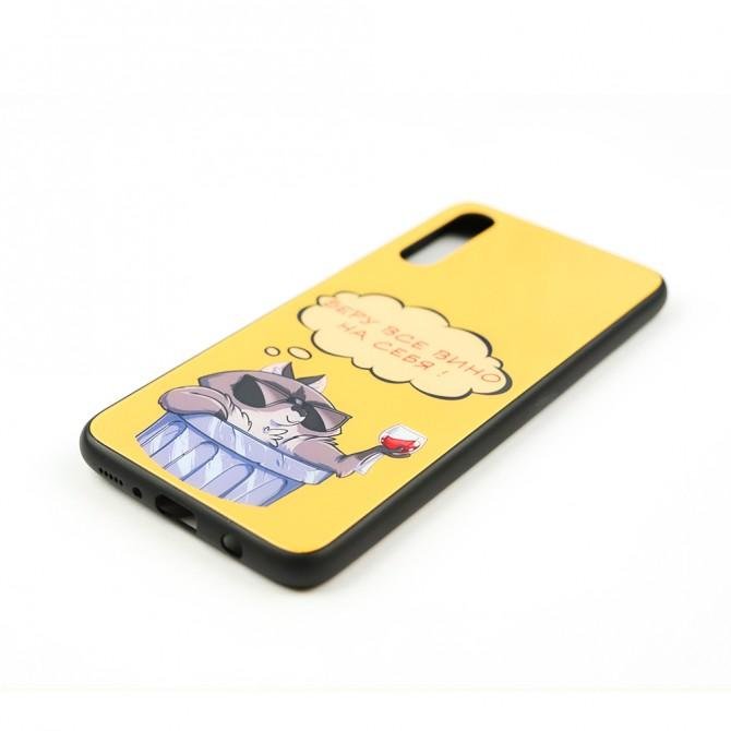 Чохол Joke series для Samsung A705 Galaxy A70 2019 Вино-3