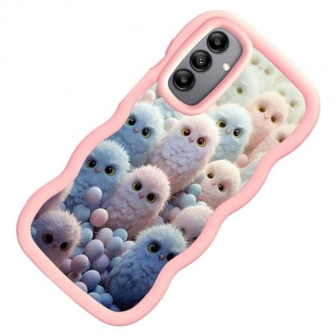 Чохол TPU Cloudy Pictures для Samsung Galaxy A35 Owls-1