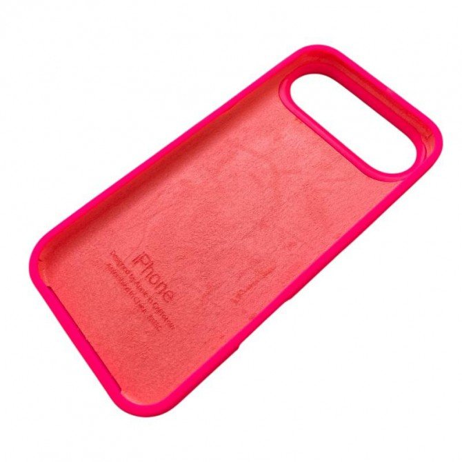 Cиліконовий чохол для iPhone 17 Air Shiny pink FULL-5