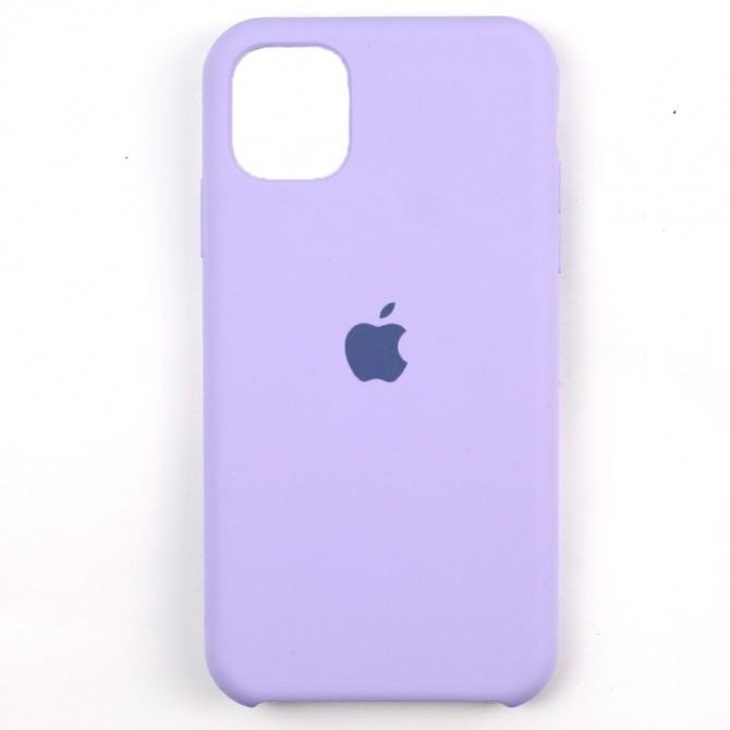 Оригинальный силиконовый чехол для iPhone 11 Pro Сиреневый-1