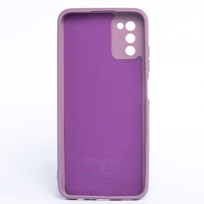 Чехол Original Soft Case Samsung A037 Galaxy A03s Смородиновий FULL-1