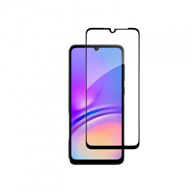 Захисне скло для SAMSUNG A055/A057 Galaxy A05/A05s Full Glue (0.25 мм, 2.5D, чорне) ЛЮКС