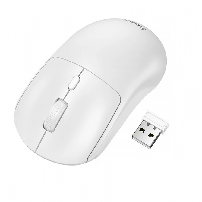 Миша Hoco GM42 Platino Wireless White