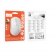 Миша Hoco GM42 Platino Wireless White