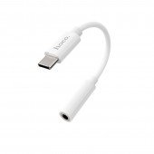 Переходник HOCO LS30 Type-C to AUX(3,5mm) White Переходник HOCO LS30 Type-C to AUX(3,5mm) White