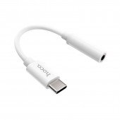 Переходник HOCO LS30 Type-C to AUX(3,5mm) White Переходник HOCO LS30 Type-C to AUX(3,5mm) White