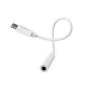 Переходник HOCO LS30 Type-C to AUX(3,5mm) White Переходник HOCO LS30 Type-C to AUX(3,5mm) White