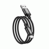 Кабель Hoco X89 Wind MicroUSB Black 1m