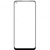 Защитное стекло для Realme 7 Pro Full Glue (0.25 мм, 2.5D, черное) ЛЮКС