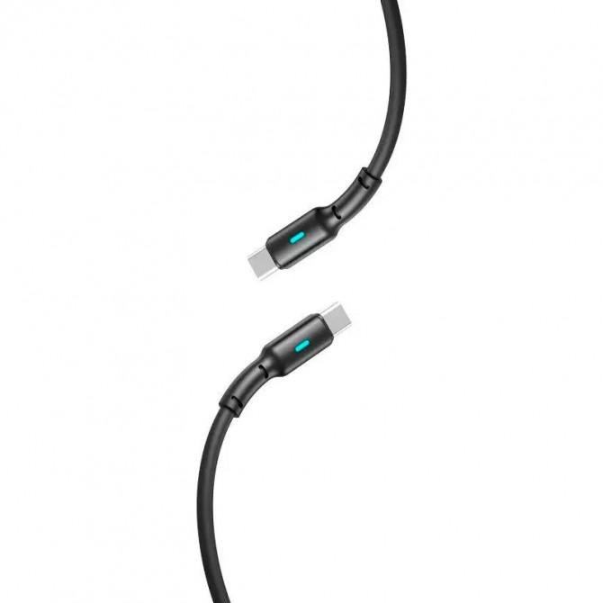 Кабель Gelius Lumin Lamp GP-UC100 Type-C/Type-C (1m) (60W) Black-1