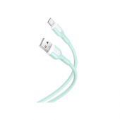 USB Кабель XO NB212 Type-C 2.1A/1m Green