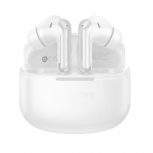 Навушники Bluetooth Headset Borofone FQ9 Plus Peaceful ANC+ENC White