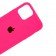 Силиконовый чехол для iPhone 12 Pro Max Неоново Розовый FULL