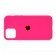 Силиконовый чехол для iPhone 12 Pro Max Неоново Розовый FULL