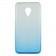 Силиконовая накладка с отливом для Meizu M3 голубая