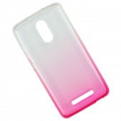 Силиконовая накладка с отливом для Xiaomi Redmi Note 3 розовая Силиконовая накладка с отливом для Xiaomi Redmi Note 3 розовая