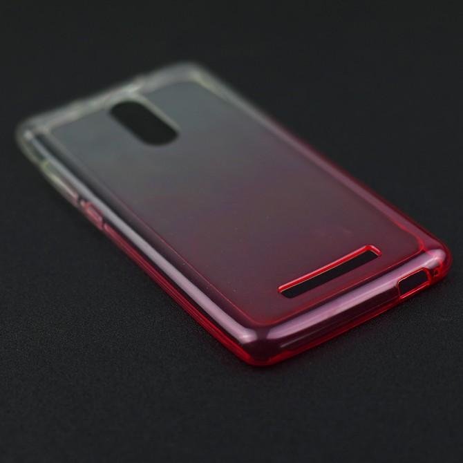 Силіконова накладка с отливом для Xiaomi Redmi Note 3 рожева-3