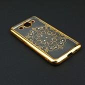 Силиконовый чехол Beckberg Breathe seria для Huawei Y3 (2017) Солнце