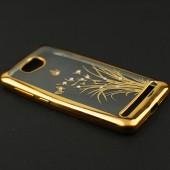 Силиконовый чехол Beckberg Breathe seria для Huawei Y3 II Флора