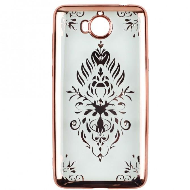 Силіконовий Чохол Beckberg Breathe seria для Huawei Y5 (2017) Орнамент-1