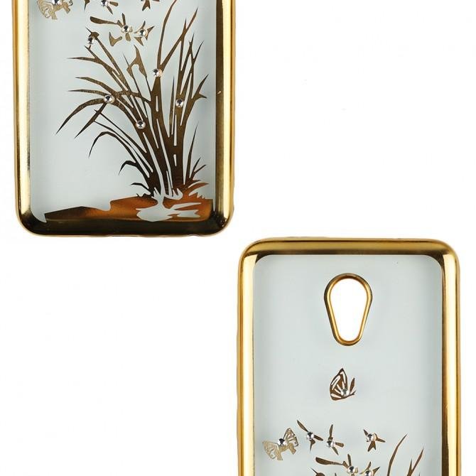 Силиконовый чехол Beckberg Breathe seria для Meizu M5 Note Флора-2