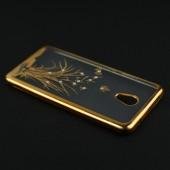 Силиконовый чехол Beckberg Breathe seria для Meizu M5 Note Флора