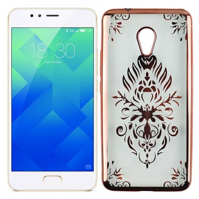 Силіконовий Чохол Beckberg Breathe seria для Meizu M5s Орнамент