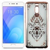 Силиконовый чехол Beckberg Breathe seria для Meizu M6 Note Орнамент