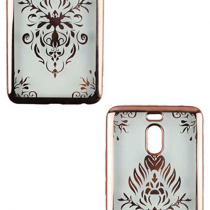 Силиконовый чехол Beckberg Breathe seria для Meizu M6 Note Орнамент-2