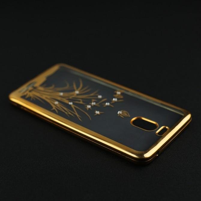 Силиконовый чехол Beckberg Breathe seria для Meizu M6 Note Флора-4