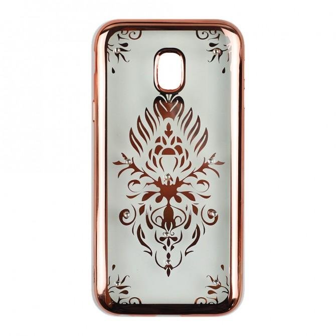 Силиконовый чехол Beckberg Breathe seria для Samsung J330 (J3-2017) Орнамент-3