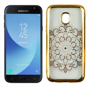 Силиконовый чехол Beckberg Breathe seria для Samsung J330 (J3-2017) Солнце