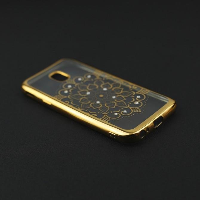 Силиконовый чехол Beckberg Breathe seria для Samsung J330 (J3-2017) Солнце-2