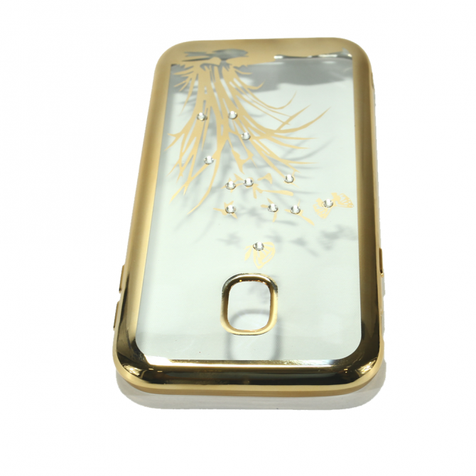 Силиконовый чехол Beckberg Breathe seria для Samsung J330 (J3-2017) Флора-3