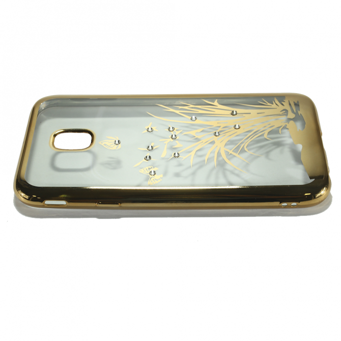 Силиконовый чехол Beckberg Breathe seria для Samsung J530 (J5-2017) Флора-5