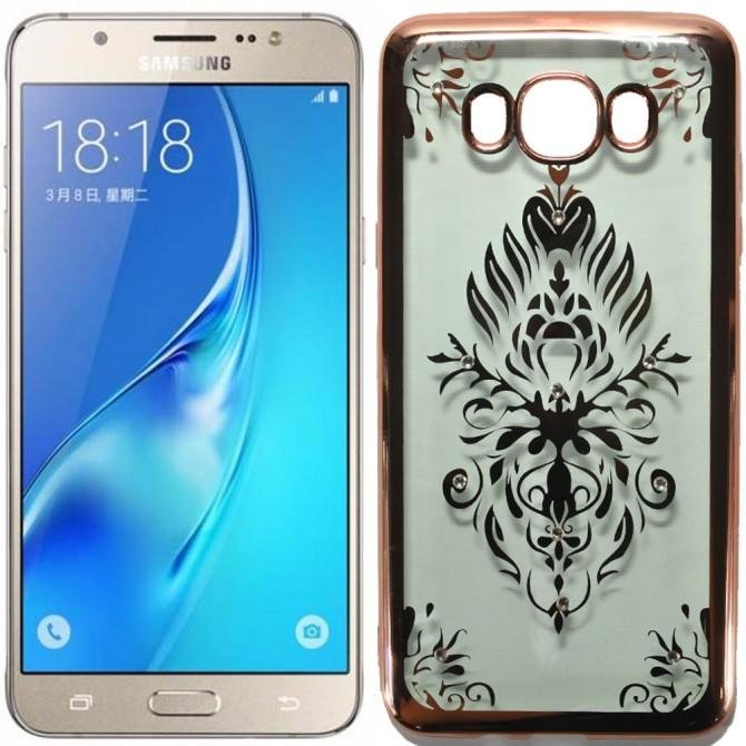 Силіконовий Чохол Beckberg Breathe seria для Samsung J710 (J7-2016) Орнамент