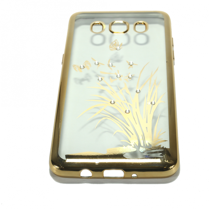 Силіконовий Чохол Beckberg Breathe seria для Samsung J710 (J7-2016) Флора-2