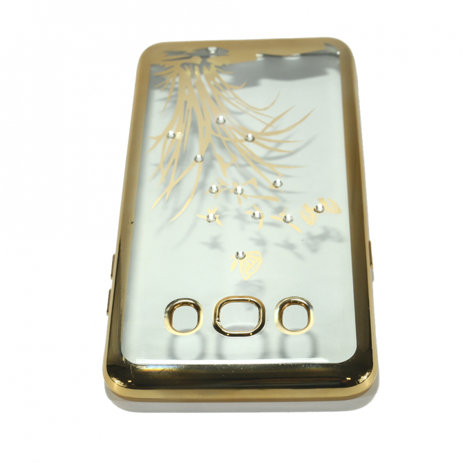 Силіконовий Чохол Beckberg Breathe seria для Samsung J710 (J7-2016) Флора-3