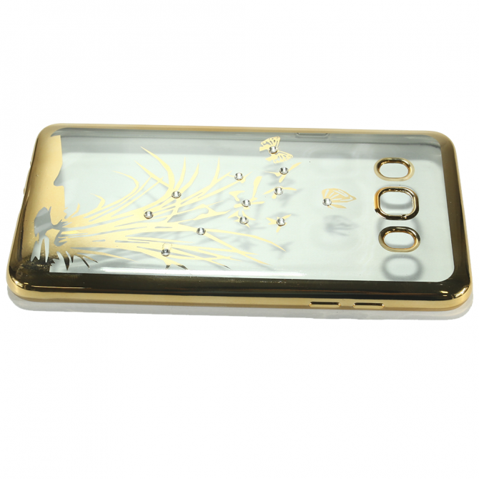 Силіконовий Чохол Beckberg Breathe seria для Samsung J710 (J7-2016) Флора-4