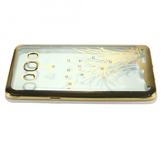 Силіконовий Чохол Beckberg Breathe seria для Samsung J710 (J7-2016) Флора-5