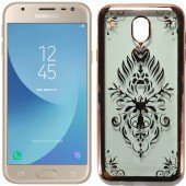 Силиконовый чехол Beckberg Breathe seria для Samsung J730 (J7-2017) Орнамент