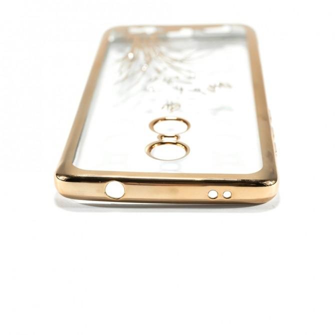 Силіконовий Чохол Beckberg Breathe seria для Xiaomi Redmi Note 4x Флора-3