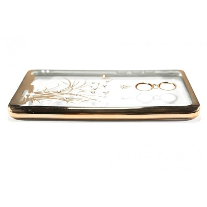 Силіконовий Чохол Beckberg Breathe seria для Xiaomi Redmi Note 4x Флора-5