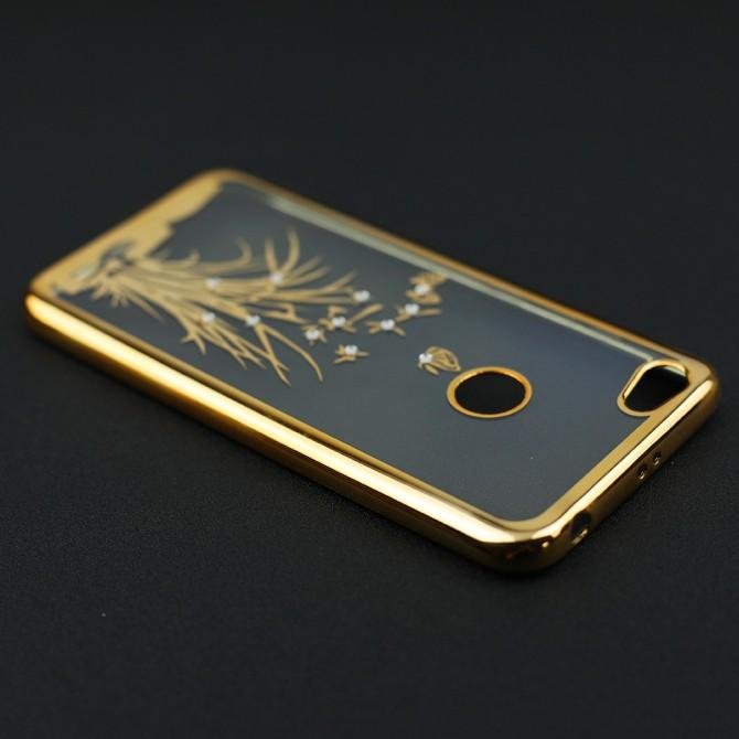 Силиконовый чехол Beckberg Breathe seria для Xiaomi Redmi Note 5a Флора-4