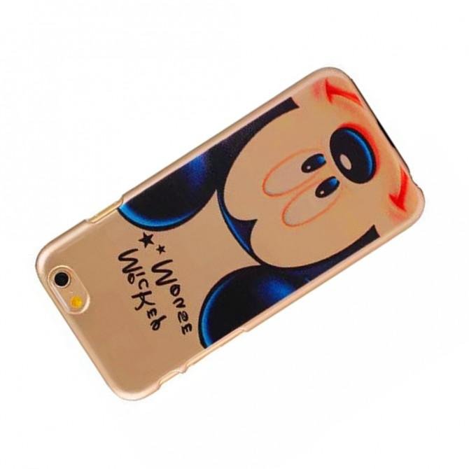 Силиконовый чехол Disney для iPhone 6 Mickey Mouse-2