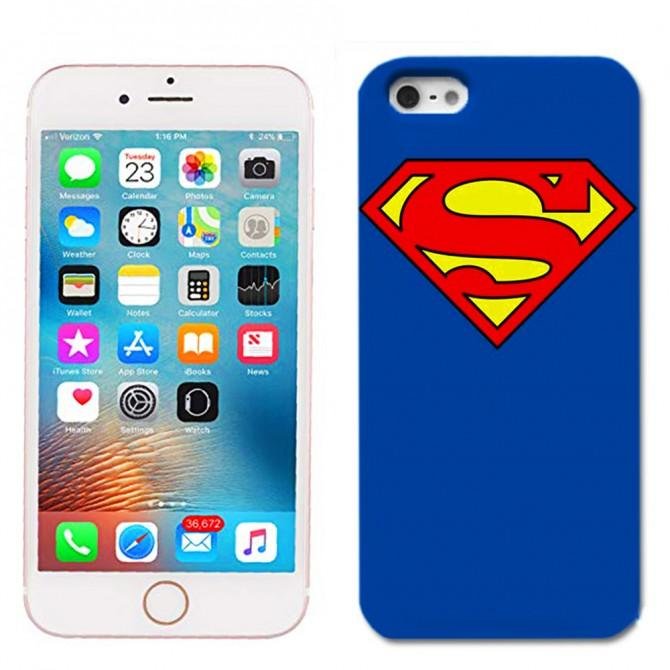 Силиконовый чехол Disney для iPhone 6 Superman